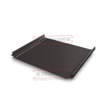 Кликфальц Pro 0,5 Quarzit RR32 темно-коричневый с пленкой на замках