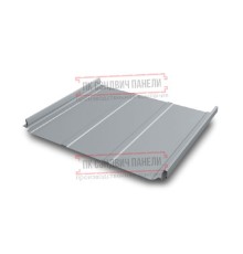 Кликфальц Pro Line 0,5 GreenCoat PuRALMatt RR21 светло-серый (RAL7040) серое окно с пленкой на замках
