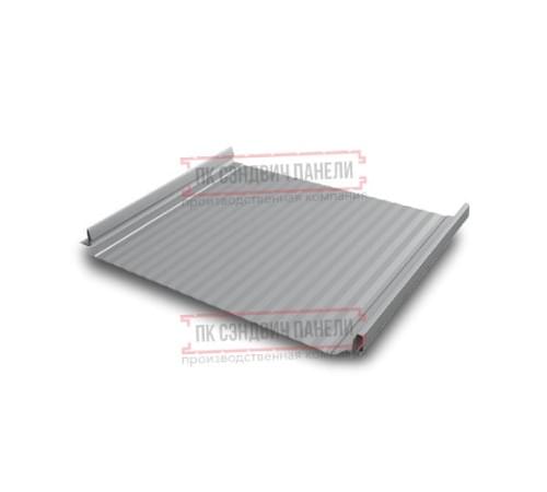 Кликфальц Pro Gofr 0,45 Drap RAL7004 сигнальный серый с пленкой на замках Кликфальц Pro Gofr 0,45 Drap RAL7004 сигнальный серый с пленкой на замках
