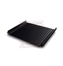 Кликфальц Pro Gofr 0,5 PurLite Matt RAL9005 черный