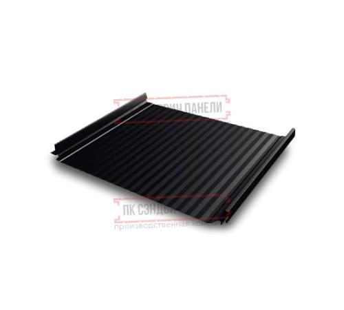 Кликфальц Pro Gofr 0,5 PurLite Matt RAL9005 черный Кликфальц Pro Gofr 0,5 PurLite Matt RAL9005 черный