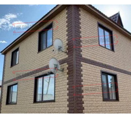 Термопанель White Hills Сити Брик Т376-40, толщина панели 60 мм Термопанель White Hills Сити Брик Т376-40, толщина панели 60 мм