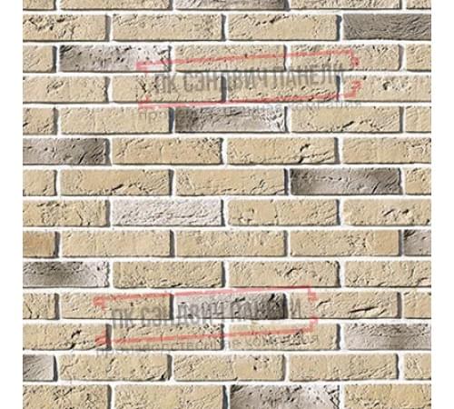 Рядовая плитка линия "Светлые холмы" Дерри Брик 385-10 с расшивкой 1 см.