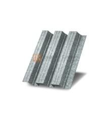 Профнастил Н114 оцинкованный с нестандартной шириной 0,7 м толщина 0,35