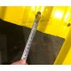 Продольно гнутый профнастил для укрытий конвейеров С10ПГ-1160, 0,6, в полимерном покрытии