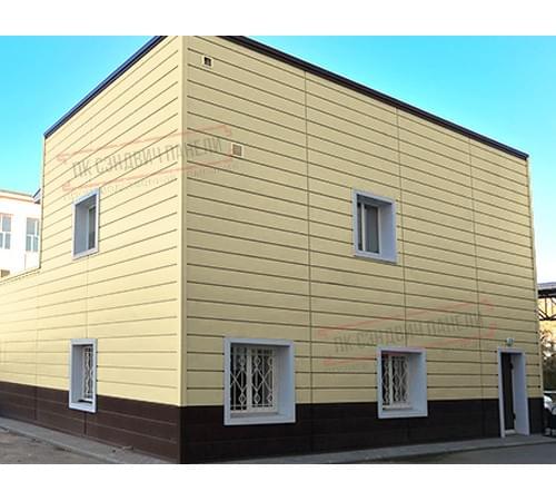 Линеарная панель-открытый волна-24хС/20 профилированная RAL 1014 Бежевый Линеарная панель-открытый волна-24хС/20 профилированная RAL 1014 Бежевый