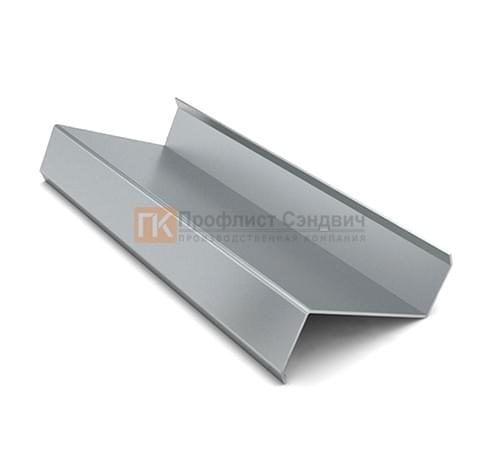 Z-образный профиль 150x75x3000-2,5 мм, оцинкованный