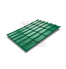 Металлочерепица Экоррей RAL6029 Полиэстер-0.3