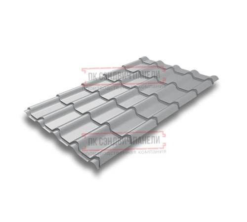 Металлочерепица Камея RAL7004 Satin-0.5 Металлочерепица Камея RAL7004 Satin-0.5