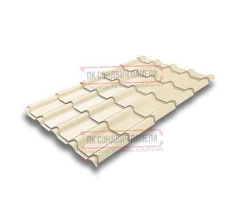 Металлочерепица Камея RAL1015 Satin-0.5 Металлочерепица Камея RAL1015 Satin-0.5