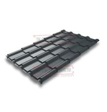 Металлочерепица Камея RAL7016 Quarzit Pro Matt-0.5
