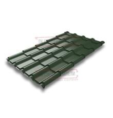 Металлочерепица Камея RAL6020 Velur-0.5