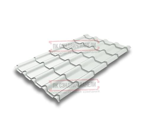 Металлочерепица Камея RAL9003 Satin-0.5 Металлочерепица Камея RAL9003 Satin-0.5