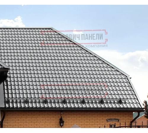 Металлочерепица Классик RAL7004 Satin-0,5 Металлочерепица Классик RAL7004 Satin-0,5