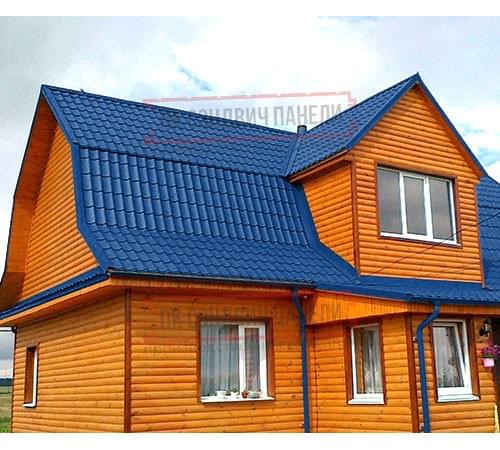 Металлочерепица классик плюс RAL5005 Satin-0.5 Металлочерепица классик плюс RAL5005 Satin-0.5