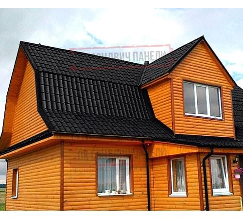 Металлочерепица классик плюс RAL9005 Drap-0.45 Металлочерепица классик плюс RAL9005 Drap-0.45