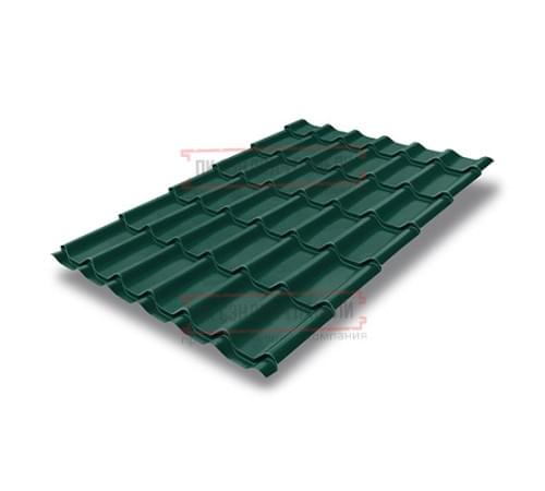 Металлочерепица Классик RAL6005 Quarzit lite-0,5