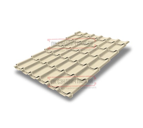 Металлочерепица Классик RAL1015 Satin-0,5 Металлочерепица Классик RAL1015 Satin-0,5