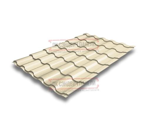 Металлочерепица Кредо RAL1015 Satin-0,5 Металлочерепица Кредо RAL1015 Satin-0,5