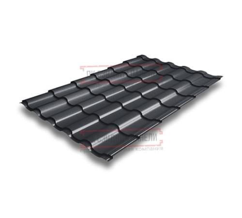 Металлочерепица Кредо RAL7024 PurLite Мatt-0,5 Металлочерепица Кредо RAL7024 PurLite Мatt-0,5