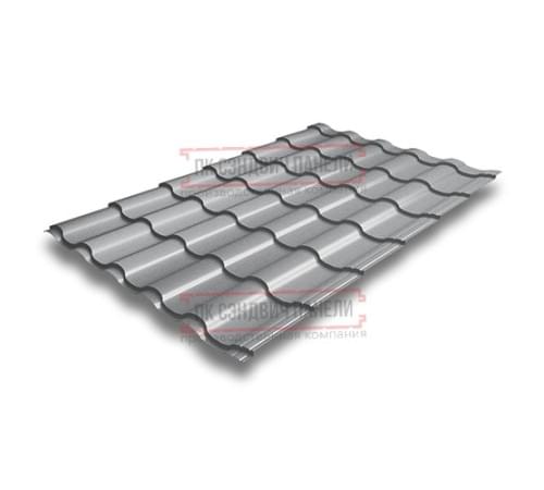 Металлочерепица Кредо RAL7004 Satin-0,5
