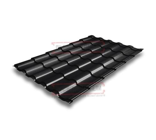 Металлочерепица Кредо RAL9005 Satin-0,5