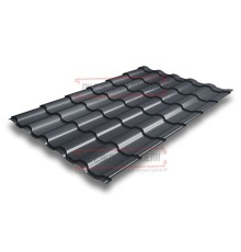 Металлочерепица Кредо RR23 GreenСoat Pural-0,5