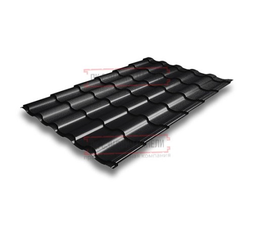 Металлочерепица Кредо RAL9005 Rooftop Matte-0,5