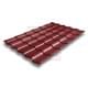 Металлочерепица Кредо RAL3011 Satin-0,5