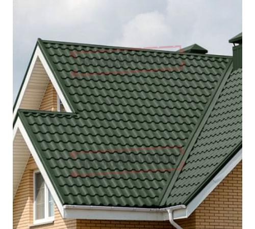 Металлочерепица Кредо RR11 GreenСoat Pural-0,5 Металлочерепица Кредо RR11 GreenСoat Pural-0,5