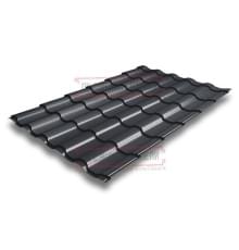 Металлочерепица Кредо RAL7024 Rooftop Matte-0,5