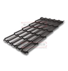 Металлочерепица Квинта плюс RR32 Satin Мatt-0.5