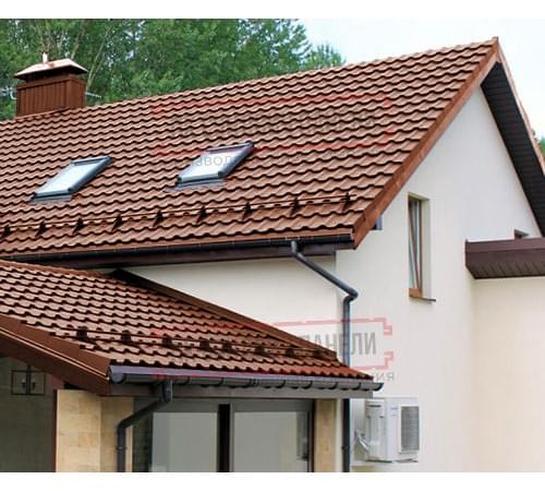 Металлочерепица Квинта плюс 3D RR750 GreenCoat PuRALMatt-0,5 Металлочерепица Квинта плюс 3D RR750 GreenCoat PuRALMatt-0,5