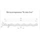 Металлочерепица модульная Квинта Uno 3D RAL6005 Drap-0,45