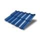 Металлочерепица модульная Квинта Uno 3D RAL5005 Satin-0,5