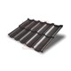Металлочерепица модульная Квинта Uno 3D RR32 Rooftop Matte-0,5