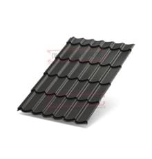 Металлочерепица Макси RAL8019 Viking E-0.5