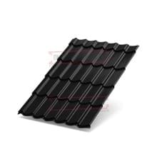 Металлочерепица Ламонтерра XL RAL9005 Viking E-0.5