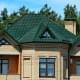Металлочерепица Модерн RAL6005 Drap-0,45
