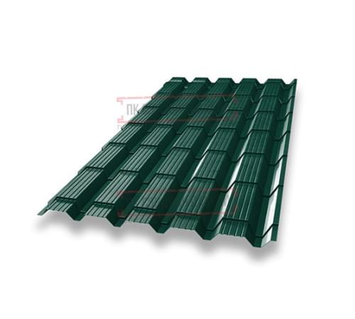 Металлочерепица Монкатта RAL6005 Satin-0,5 Металлочерепица Монкатта RAL6005 Satin-0,5