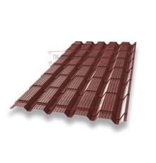 Металлочерепица Монкатта RAL3009 Полиэстер-0,45