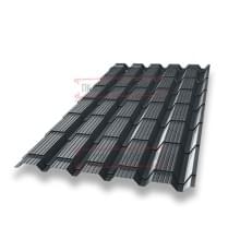 Металлочерепица Квадро профи RAL7016 Rooftop Matte-0,5
