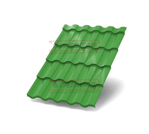 Металлочерепица Монтекристо-ML RAL6018 Norman-0.5