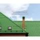 Металлочерепица Ламонтерра RAL6018 Полиэстер-0.5