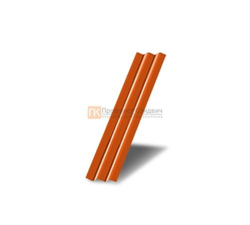 Профнастил МП18 окрашенный с нестандартной шириной 0,2 м толщина 0,45