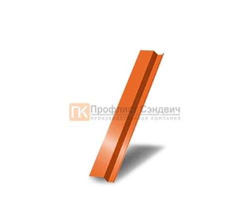 Профнастил МП35 окрашенный с нестандартной шириной 0,2 м толщина 0,6