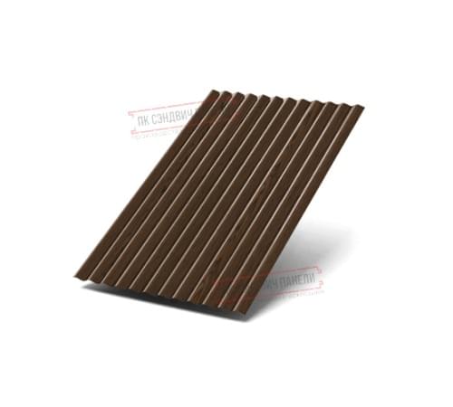 Профилированный лист МП18х1100 ECOSTEEL_MA-МореныйДуб-0.5