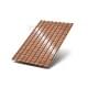 Профилированный лист МП20х1100 ECOSTEEL-Кирпич-0.5