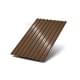 Профилированный лист МП20х1100 ECOSTEEL-МореныйДуб-0.5