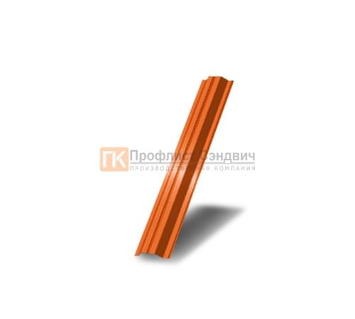 Профнастил НС35 окрашенный с нестандартной шириной 0,2 м толщина 0,6